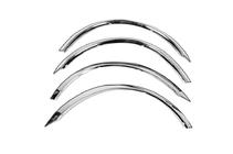 Mazda 323 1977-2003 рр. Накладки на арки (4 шт, нерж) фото 3