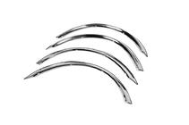 Mazda 323 1977-2003 рр. Накладки на арки (4 шт, нерж) фото 1