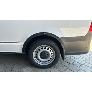 Накладки на арки (4 шт, чорні) фото 4