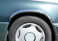Mercedes E-сlass W124 1984-1997 рр. Накладки на арки 1989-1995 (4 шт, нерж) фото 3