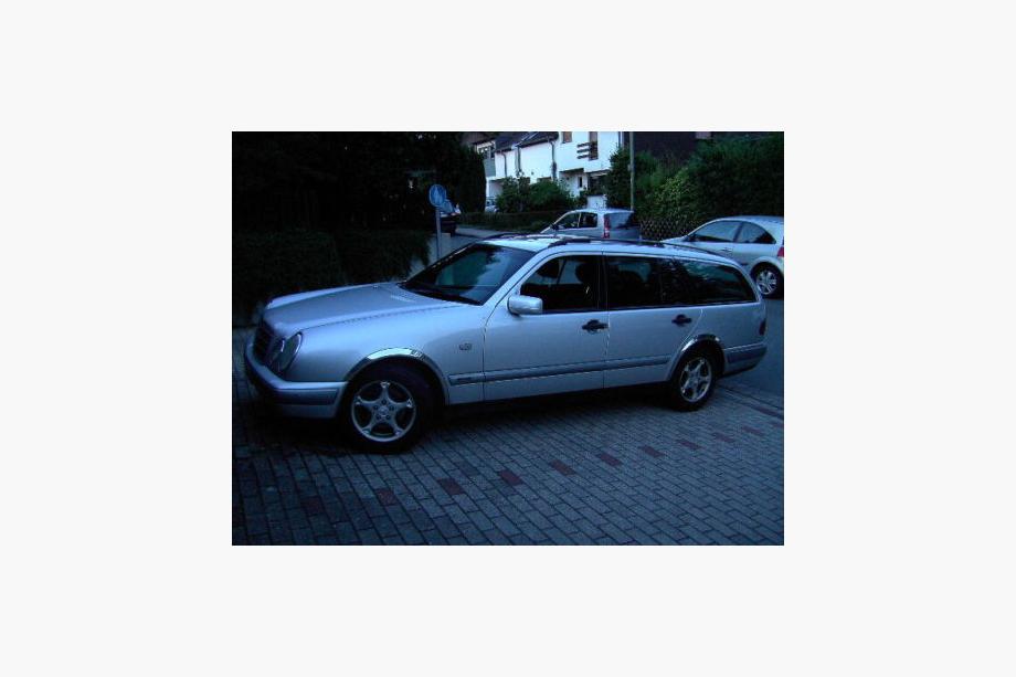 Mercedes E-class W210 1995-2002 рр. Накладки на арки (4 шт, нерж) Фото 4