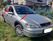 Opel Astra G classic 1998-2012 рр. Накладки на арки (SD/HB) (4 шт, чорні) фото 3