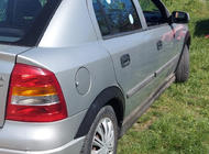 Opel Astra G classic 1998-2012 рр. Накладки на арки (SD/HB) (4 шт, чорні) фото 5