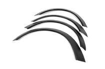 Opel Astra G classic 1998-2012 рр. Накладки на арки (SD/HB) (4 шт, чорні) фото 7