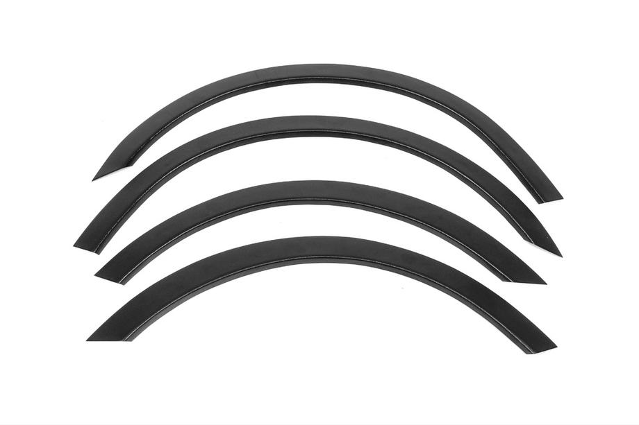 Peugeot 407 2004-2011 рр. Накладки на арки (4 шт, чорні) Image