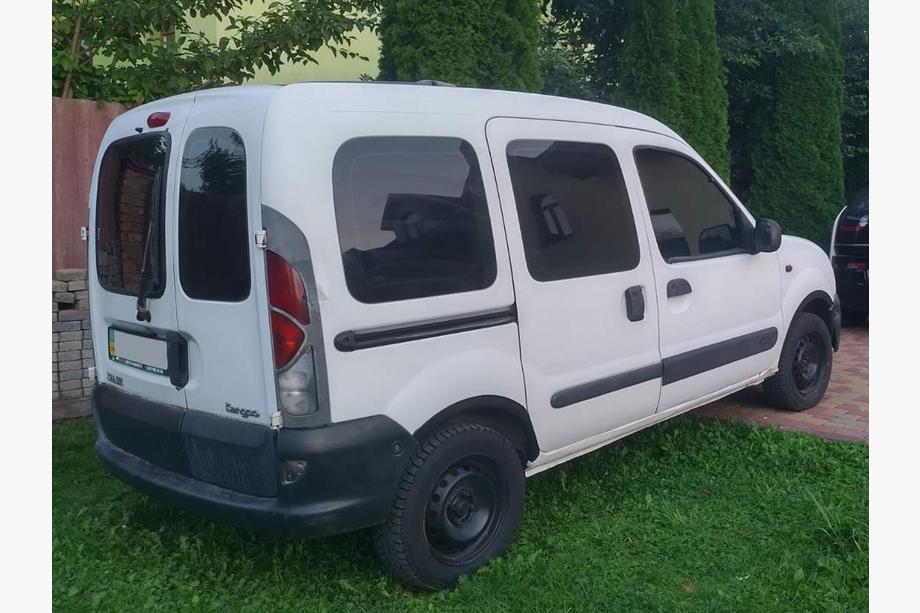 Renault Kangoo 1998-2008 рр. Накладки на арки (4 шт, чорні) Фото 4
