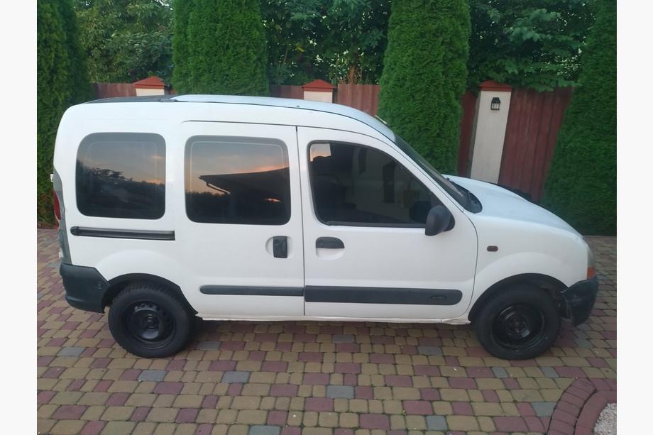 Renault Kangoo 1998-2008 рр. Накладки на арки (4 шт, чорні) Фото 5