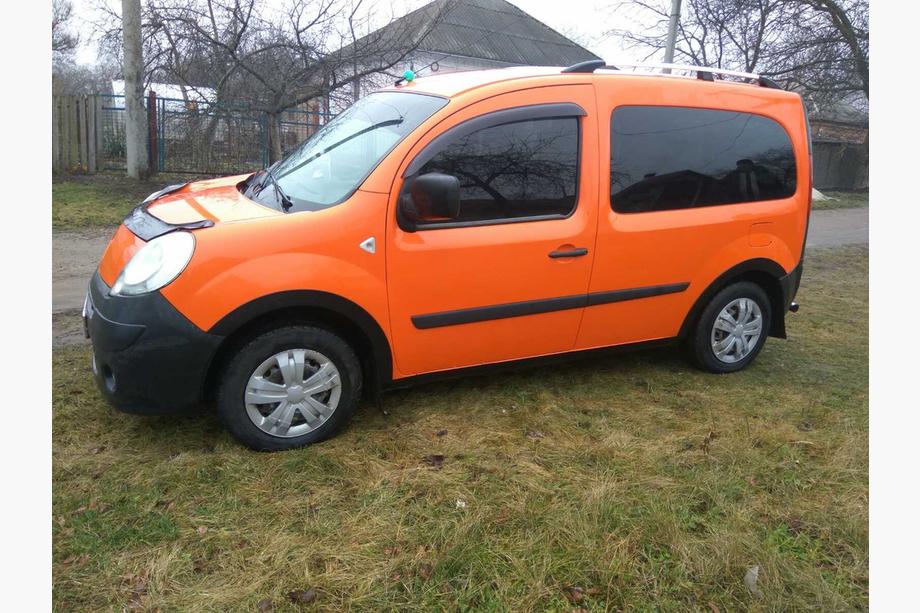 Renault Kangoo 2008-2020 рр. Накладки на арки (4 шт, чорні) 2008-2012, ABS пластик Фото 5