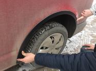 Накладки на арки (6 шт, чорні) фото 3