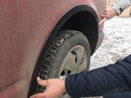 Накладки на арки (6 шт, чорні) фото 4