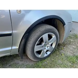 Накладки на арки (4 шт, чорні) фото 4
