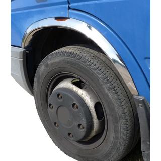 Накладки на арки (4 шт, нерж) Volkswagen LT 1995-2006 рр. фото 3