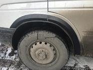 Volkswagen LT 1995-2006 рр. Накладки на арки (6 шт, чорні) фото 4