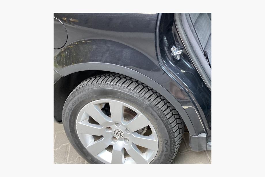 Volkswagen Passat B5 1997-2005 рр. Накладки на арки (4 шт, чорні) SW, 2000-2006, метал Фото 15