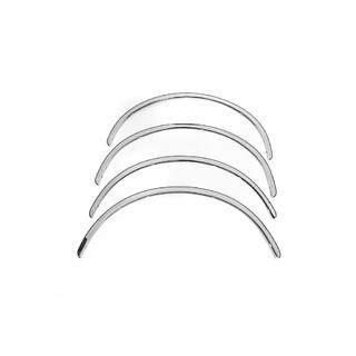 Накладки на арки (4 шт, нерж) Volkswagen Passat B6 2006-2012 рр. фото 1