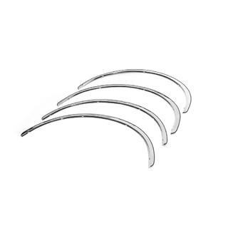 Накладки на арки (4 шт, нерж) Volkswagen Passat B6 2006-2012 рр. фото 3