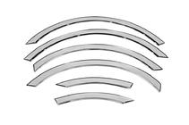 Volkswagen Caddy 2010-2015 рр. Накладки на арки (нержавійка) фото 3