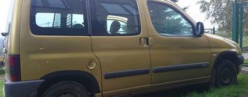 Peugeot Partner 1996-2008 рр. Пластикові накладки на арки (4 шт, чорні) фото 2