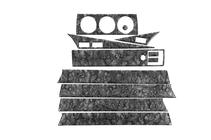 Mercedes W201 (190) 1982-1993 рр. Накладки на панель (11 дет.) фото 2