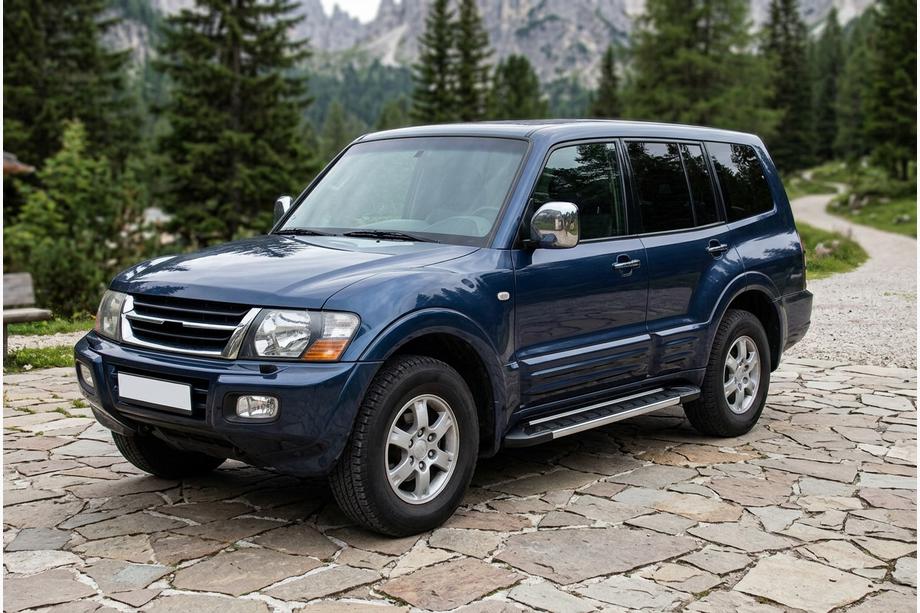 Mitsubishi Pajero Wagon III 1999-2006 рр. Бокові пороги RedLine V1 (2 шт., алюміній) Фото 1