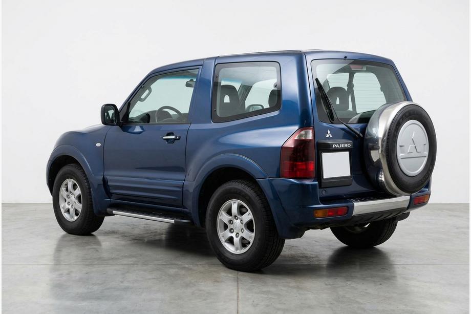 Mitsubishi Pajero Wagon III 1999-2006 рр. Бокові пороги Duru (2 шт., алюміній) Фото 1