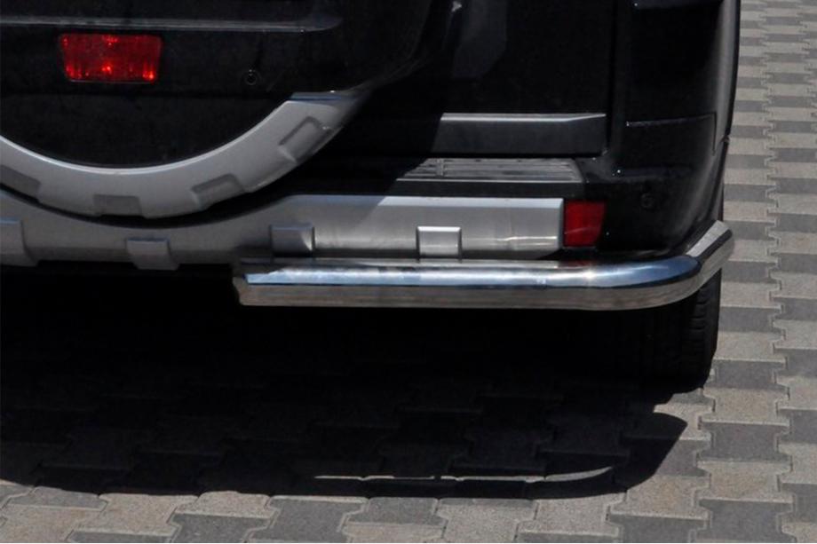 Mitsubishi Pajero Wagon III 1999-2006 рр. Задня дуга AK003 (нерж.) Фото 2