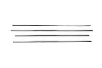 BMW 3 серія E46 1998-2006 рр. Окантовка вікон (нерж.) фото 3