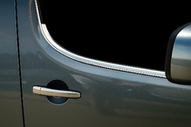 Citroen Berlingo 2008-2018 рр. Окантовка вікон дверей (нерж.) Carmos - Турецька сталь фото 4