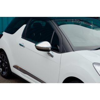 Накладки на дзеркала (2 шт., Нерж.) Citroen C-3 2009-2016 рр. фото 4