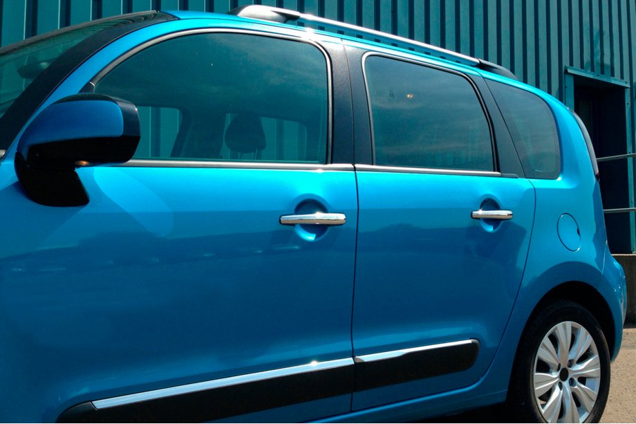 Citroen C-3 Picasso 2010-2017 рр. Накладки на ручки (4 шт., нерж.) Carmos - Турецька сталь Image