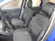 Dacia Logan I 2005-2008 рр. Авточохли (тканинні, Classik) фото 5