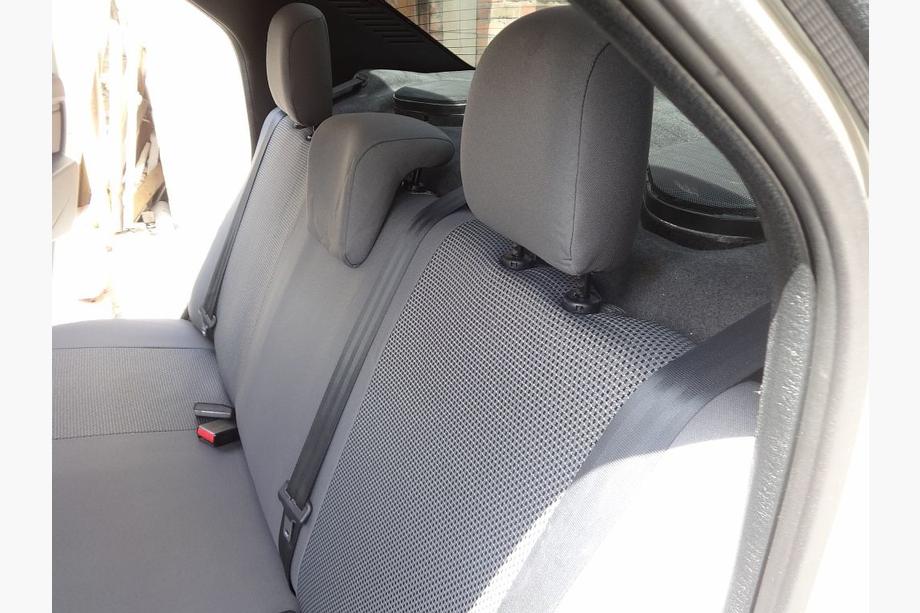 Dacia Logan I 2008-2012 рр. Авточохли (тканинні, Classik) Фото 22