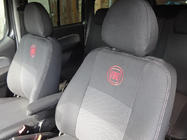 Fiat Doblo I 2005-2010 рр. Авточохли (тканинні, Classik) Тільки передні фото 5