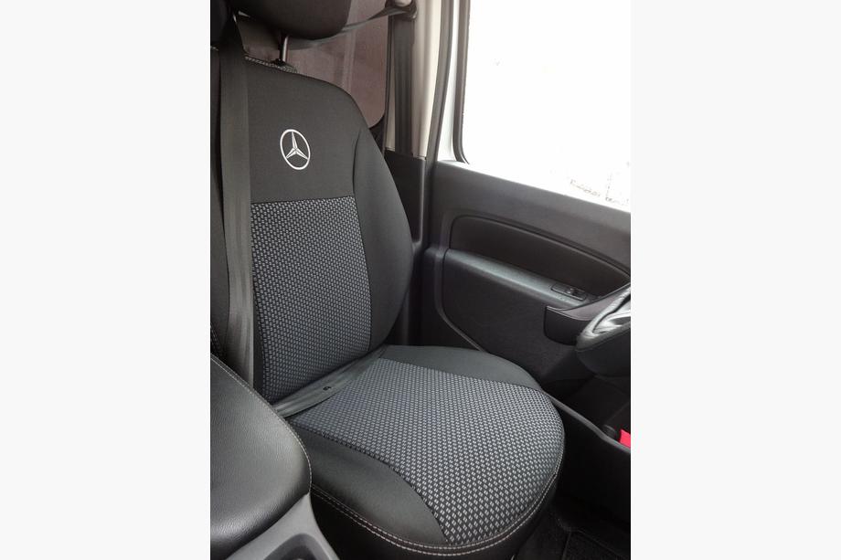 Mercedes Citan 2013-2021 рр. Авточохли (тканинні, Classik) Весь салон Фото 2