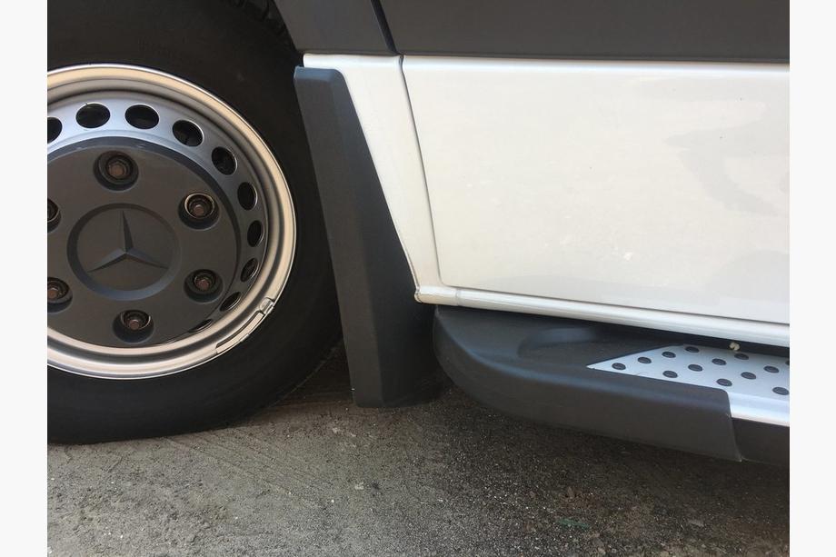 Volkswagen Crafter 2006-2016 рр. Бризковики Premium Begel Передні та задні для 1-каткового (4 шт) Фото 5