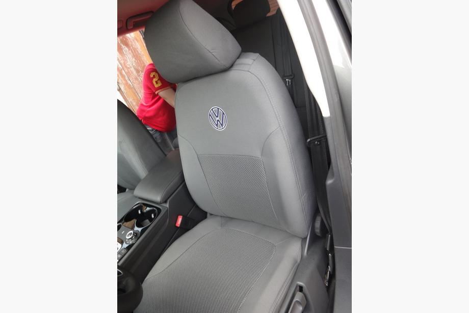 Volkswagen Touareg 2002-2010 рр. Авточохли (тканинні, Classik) Фото 8