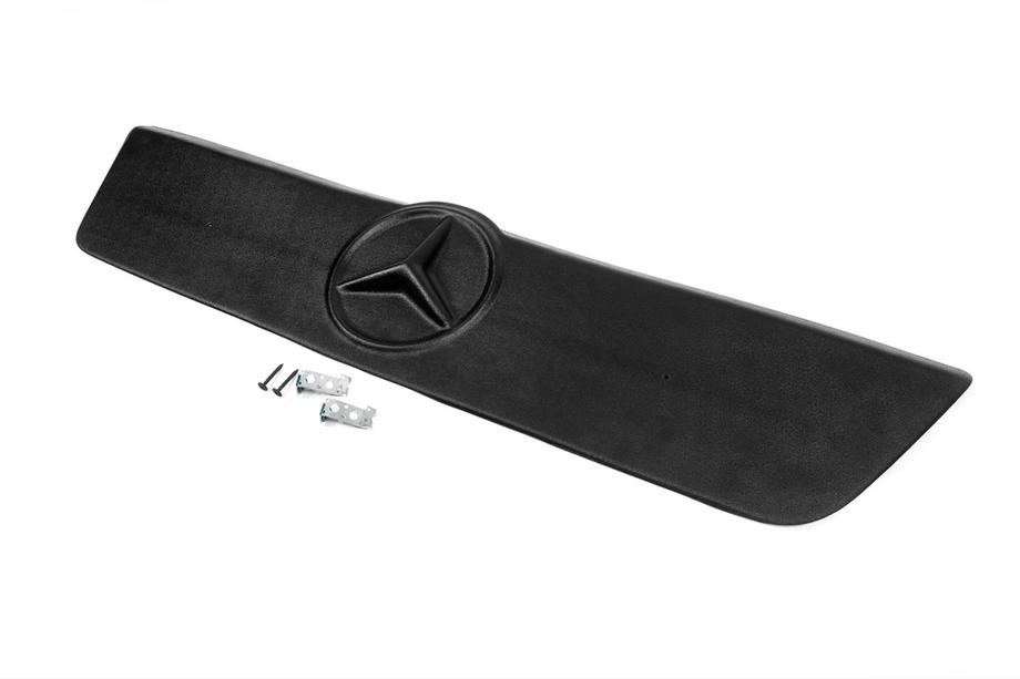 Mercedes Sprinter W901/902/903/904/905 1995-2006 рр. Зимова накладка на решітку 1995-2000, Матова Фото 5
