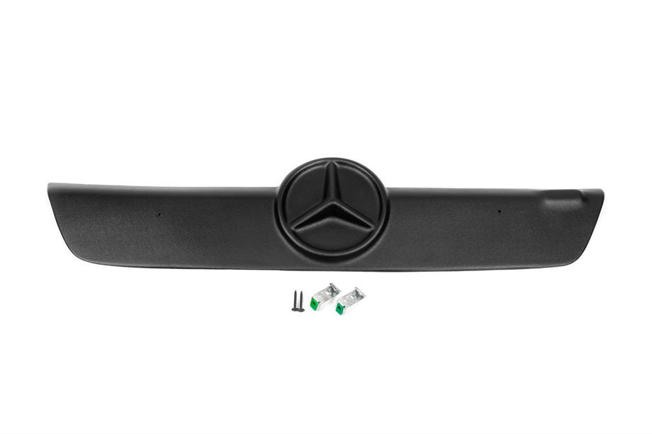 Mercedes Sprinter W901/902/903/904/905 1995-2006 рр. Зимова накладка на решітку 1995-2000, Матова Фото 8