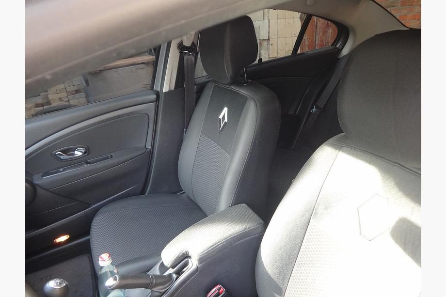 Renault Fluence 2009-2016 рр. Авточохли (2012↗, тканинні, Classik) Роздільні Фото 2