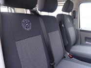 Volkswagen T5 Caravelle 2004-2010 рр. Авточохли (тканинні, Classik) Передні (1↗1) фото 10