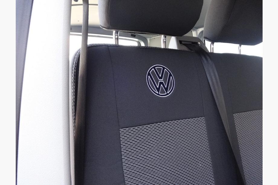 Volkswagen T5 2010-2015 рр. Авточохли (тканинні, Classik) Фото 2