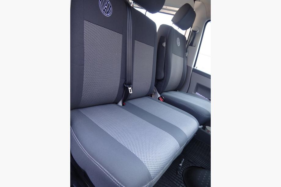 Volkswagen T5 2010-2015 рр. Авточохли (тканинні, Classik) Фото 11