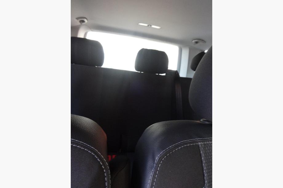 Volkswagen T5 2010-2015 рр. Авточохли (кожзам↗тканина, Premium) Передні (1↗1) Фото 6