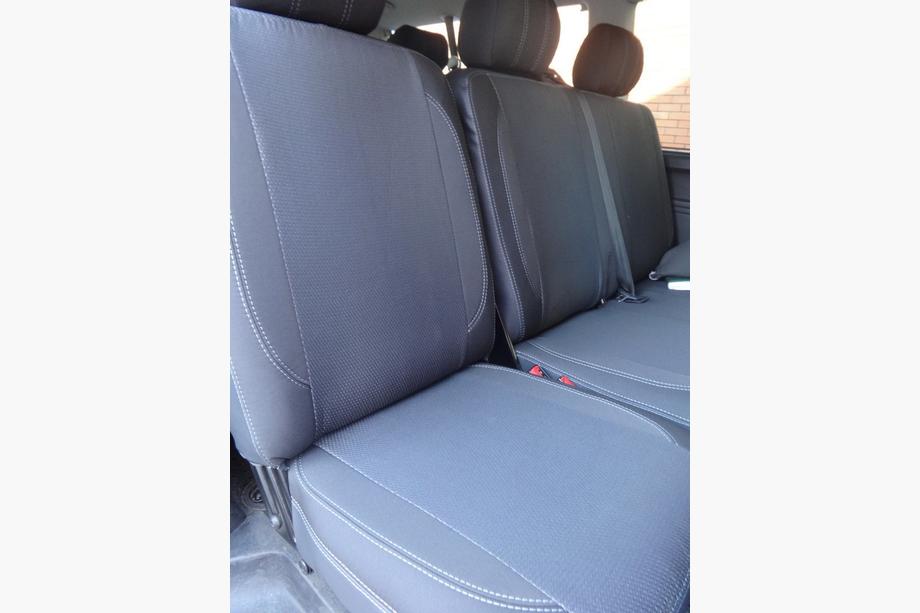 Volkswagen T5 2010-2015 рр. Авточохли (кожзам↗тканина, Premium) Передні (1↗1) Фото 8