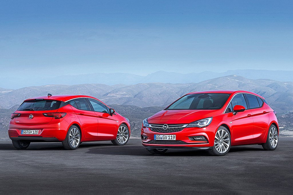 П’ятидверний хетчбек Opel Astra K