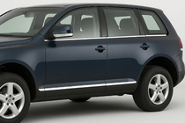 Нижні молдинги вікон (6 шт, нерж) фото 1