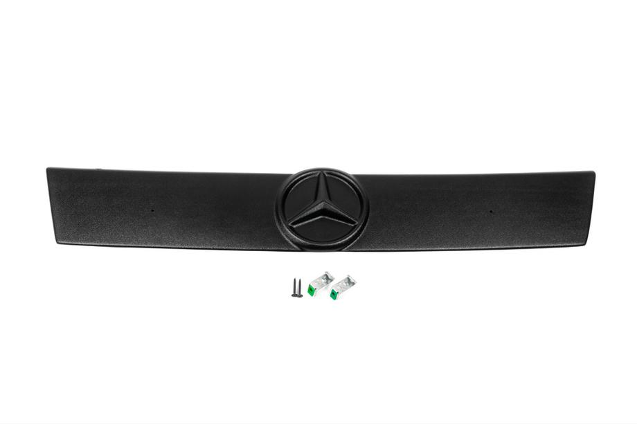 Mercedes Vito W638 1996-2003 рр. Зимова накладка на решітку Матова Фото 6