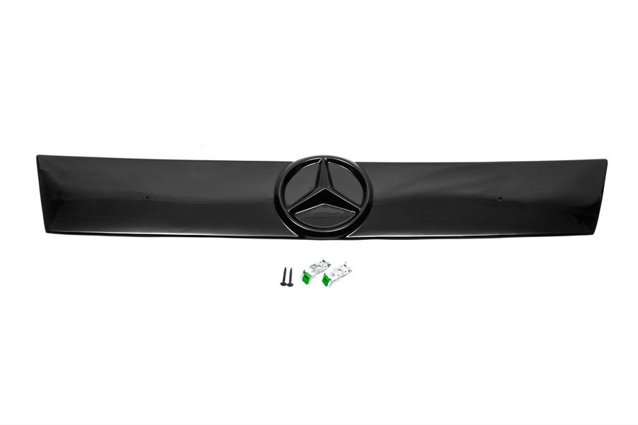 Mercedes Vito W638 1996-2003 рр. Зимова накладка на решітку Матова Фото 8