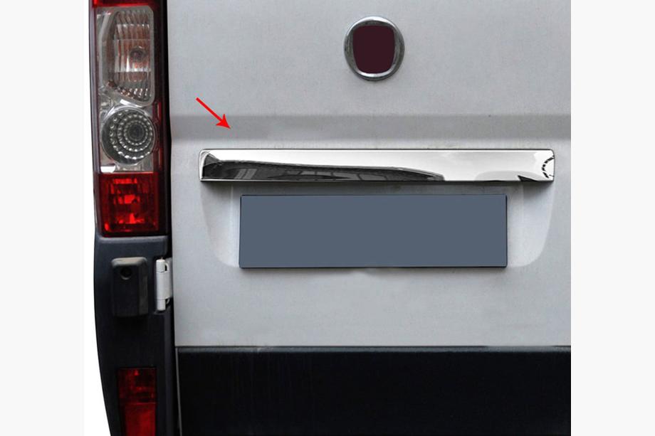 Fiat Ducato 2006-2025 рр. Хром планка над номером (нерж.) Image