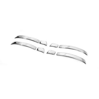 Накладки на вузькі ручки (4 шт, нерж.) Volkswagen Touareg 2010-2018 рр. фото 3